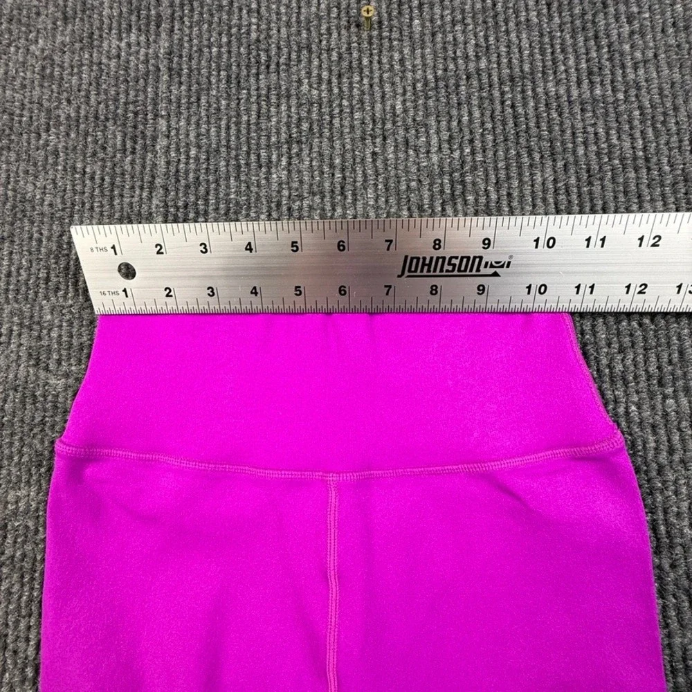 Fabletics SculptKnit Size Unknown High Waisted Leggings Magenta Purple Textured